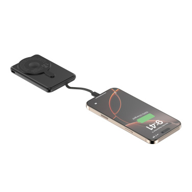 Logotrade promotional giveaway image of: Urban Vitamin Redwood 5in1 5000mah 20W PD magnetic powerbank