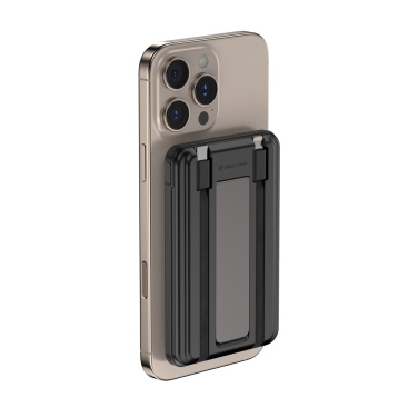 Logo trade promotional merchandise image of: Urban Vitamin Redwood 5in1 5000mah 20W PD magnetic powerbank