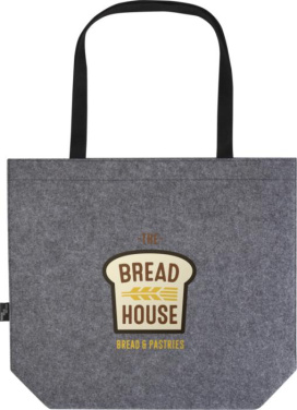 Logo trade advertising product photo of: Felta GRS recycled felt gusset tote bag 20L