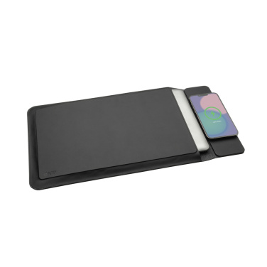 Logotrade promotional gift picture of: Swiss Peak 15W magnetic charging laptop sleeve 14-15,6"