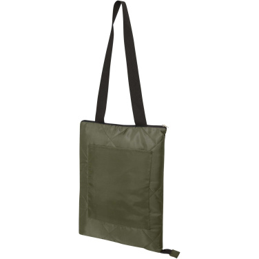 Logo trade advertising product photo of: Clary GRS recycled polyester picnic blanket