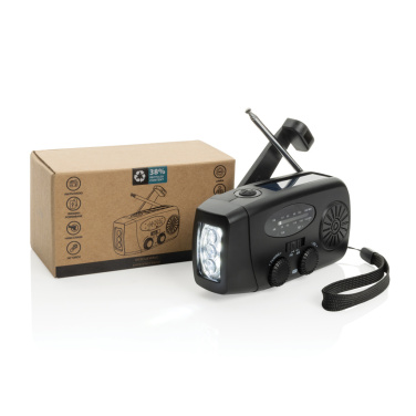 Logotrade corporate gift image of: RescueWave RCS recycled plastic emergency radio