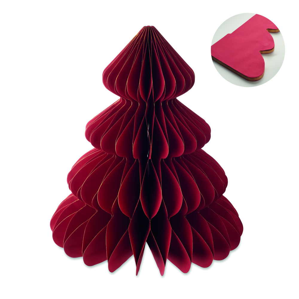 Logotrade advertising product image of: Paper Xmas tree decoration