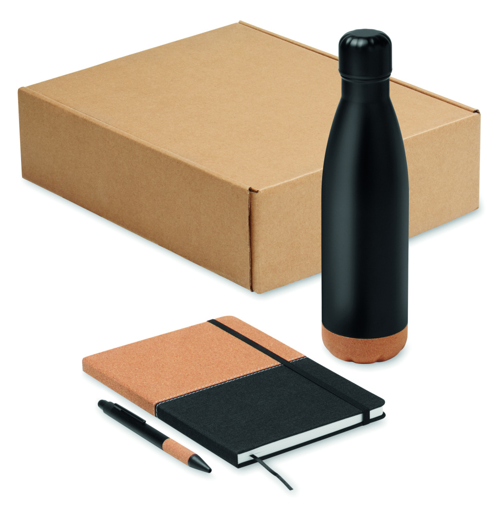 Logo trade promotional giveaway photo of: 3 piece gift set in box