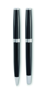 Logo trade promotional gift photo of: Ball pen and roller set
