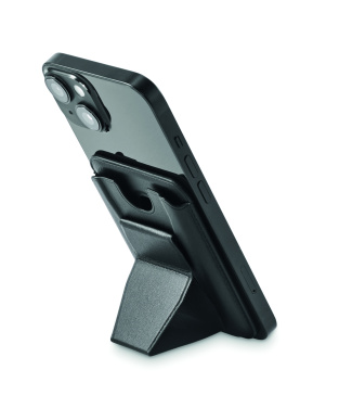 Logo trade promotional merchandise image of: Magnetic PU cardholder