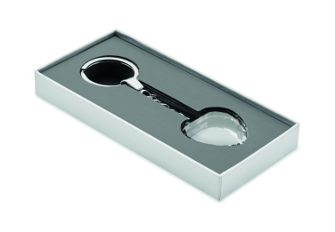Logotrade advertising products photo of: Glass heart award key ring