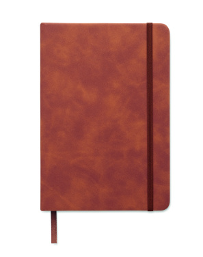 Logo trade promotional merchandise photo of: A5 smokey PU notebook
