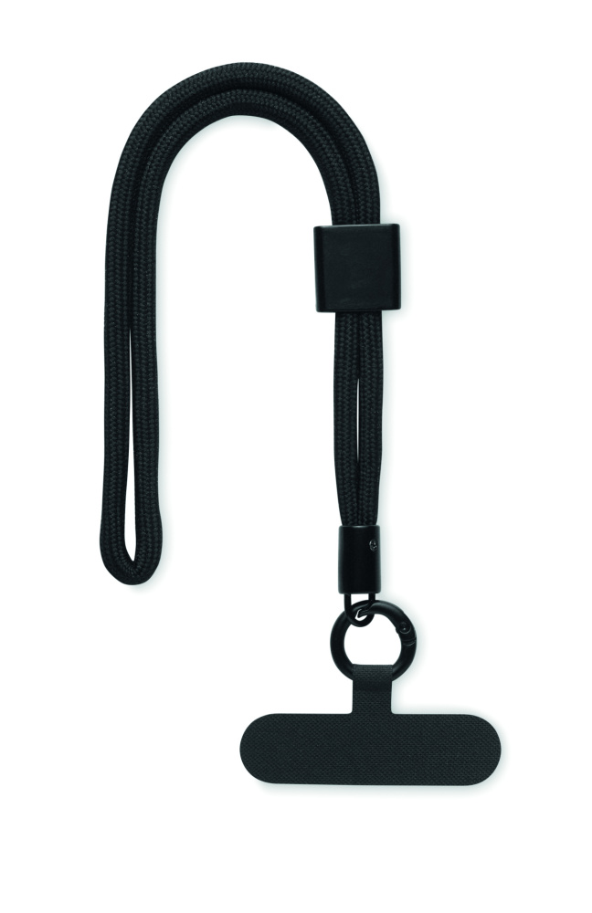 Logo trade promotional gift photo of: RPET phone wrist cord