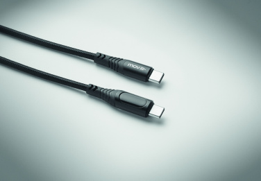 Logo trade advertising product photo of: 100W charging cable type-C