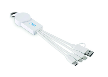 Logotrade promotional products photo of: 2 in 1 charging cable type-C