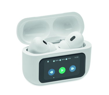 Logo trade advertising products image of: ABS TWS earbuds