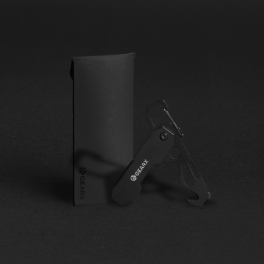 Logotrade advertising product picture of: Gear X foldable EDC tool with carabiner and parcel cutter