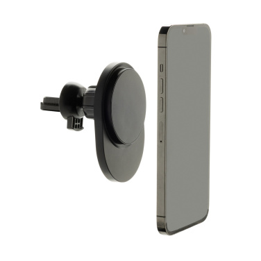 Logotrade promotional products photo of: PowerCruze RCS rplastic 15W magnetic charging car holder