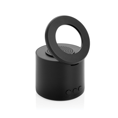 Logo trade promotional gifts picture of: Magpulse RCS recycled plastic 3W speaker w/magnetic holder