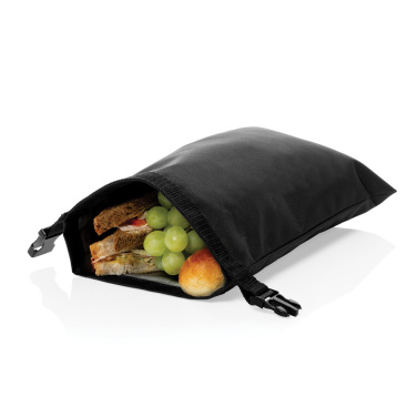 Logo trade corporate gifts picture of: Snackstrap AWARE™ RPET foldable lunchbag 30x20CM