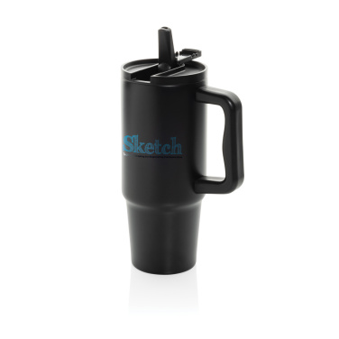 Logotrade promotional giveaways photo of: Embrace Leakproof RCS recycled stainless steel tumbler 900ml