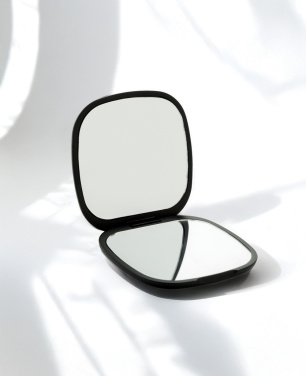 Logo trade business gift photo of: Reflecta RCS recycled plastic make-up mirror