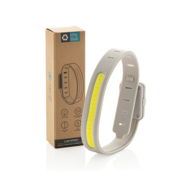 Logotrade promotional merchandise image of: Lumi Sprint RCS rplastic LED re-chargeable running light
