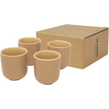 Logo trade corporate gifts image of: Male 4-piece 90 ml espresso cup