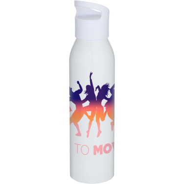 Logotrade promotional giveaway image of: Sky 650 ml RCS recycled single wall stainless steel water bottle
