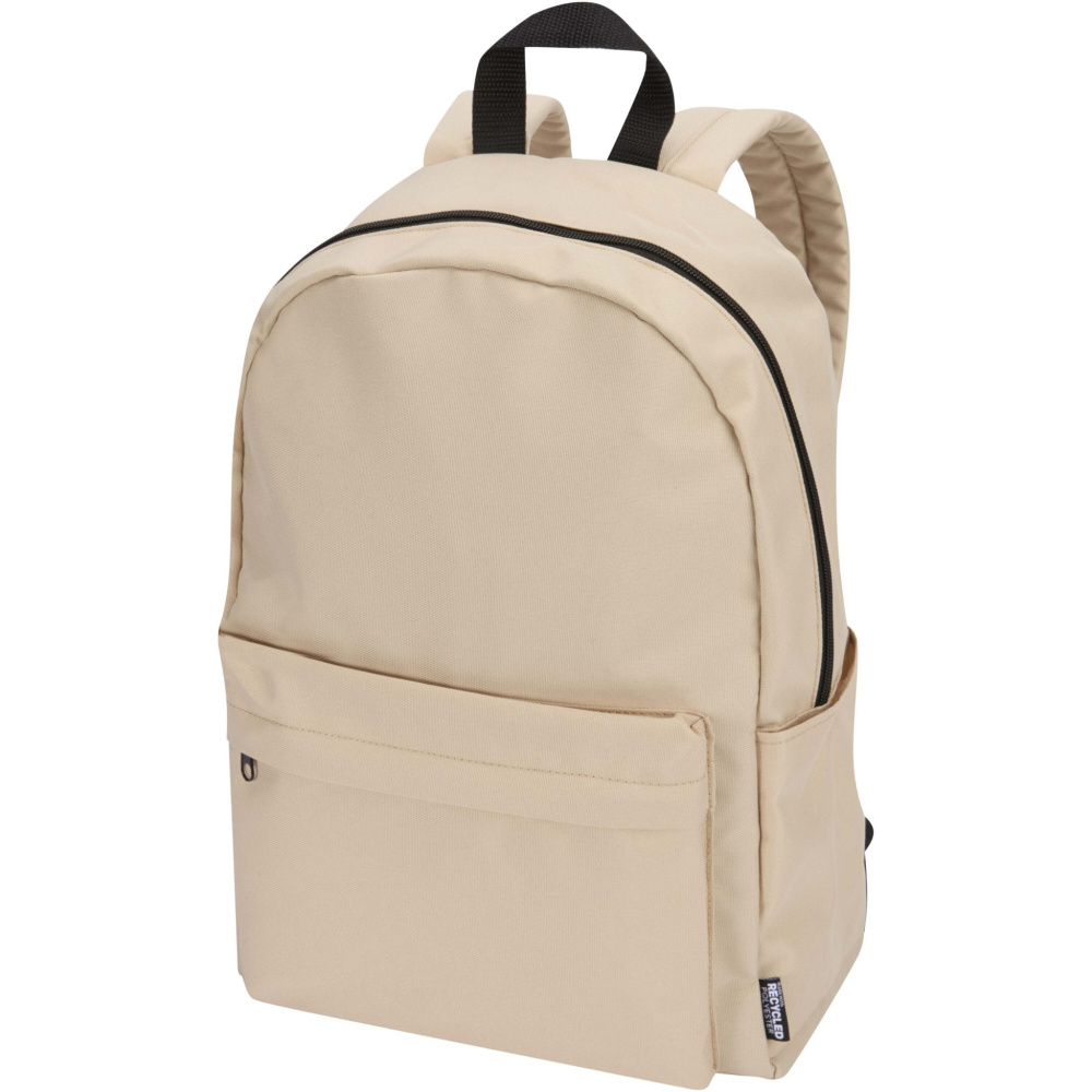 Logo trade promotional gifts image of: Byron 14" GRS recycled city laptop backpack 16L