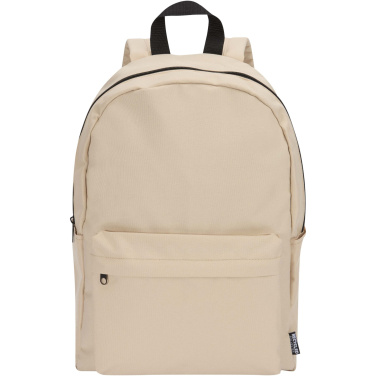 Logotrade promotional merchandise picture of: Byron 14" GRS recycled city laptop backpack 16L