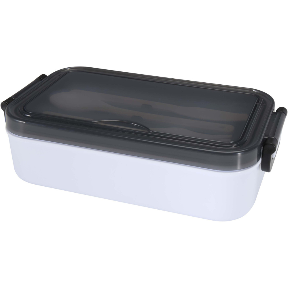 Logotrade corporate gift picture of: Snappy lunch box and cutlery set