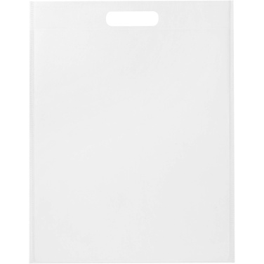 Logo trade promotional merchandise photo of: EcoSeal GRS recycled nonwoven tote bag 5L