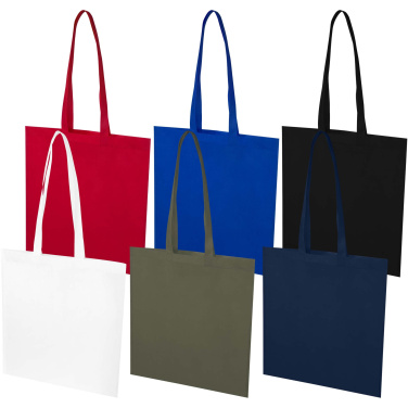 Logo trade corporate gifts picture of: EcoSeal GRS recycled nonwoven convention tote bag 6L