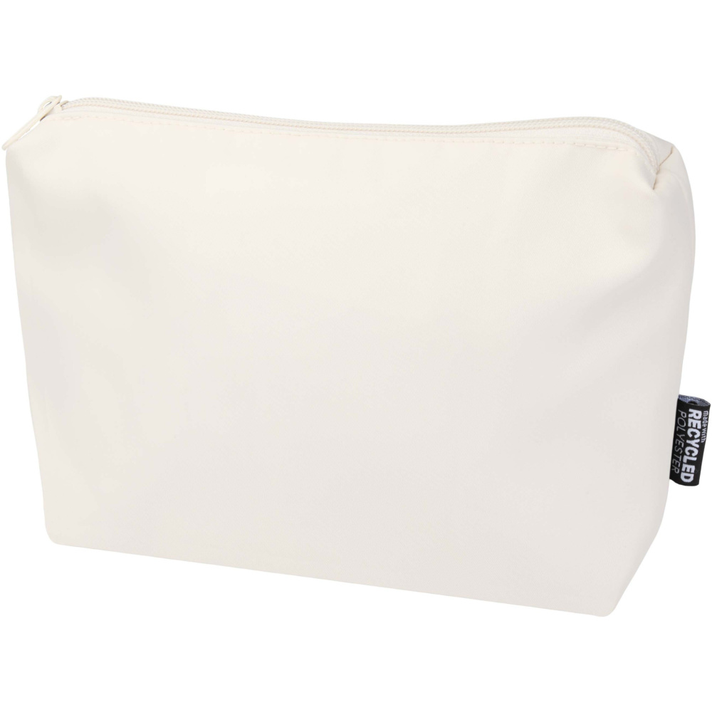 Logo trade promotional gift photo of: Trip Aware™ recycled travel toiletry pouch 2L