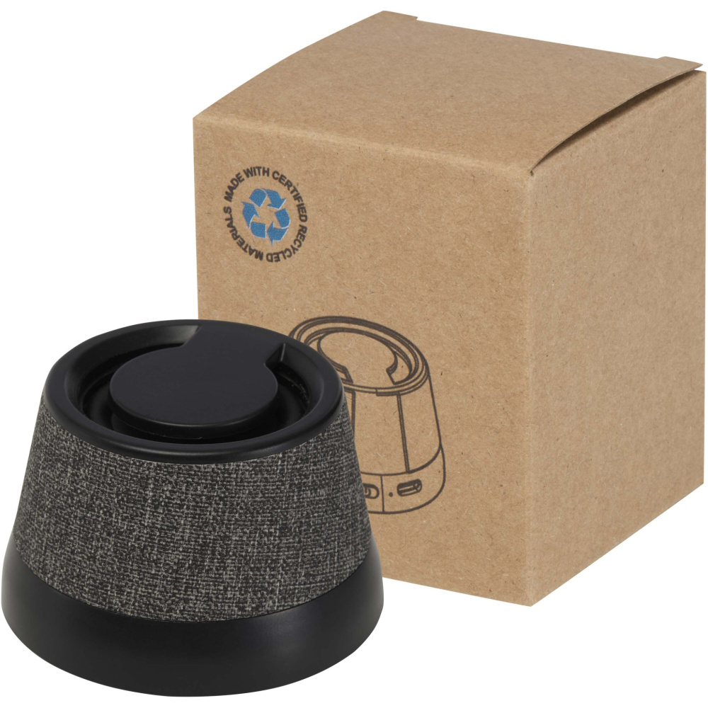 Logotrade promotional items photo of: Horna 3W recycled plastic magnetic wireless speaker