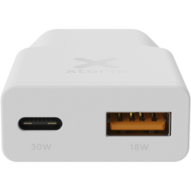 Logo trade corporate gifts image of: Xtorm XG2SL033 Go2 SlimLine 33W charger