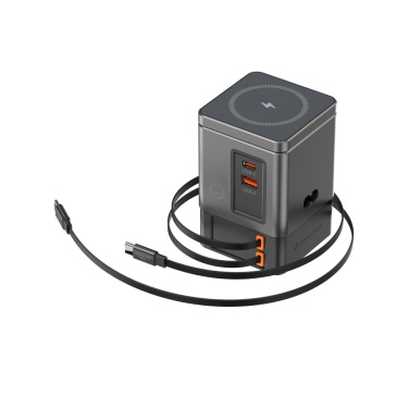 Logotrade promotional items photo of: Urban Vitamin Sacramento 105W GAN charger+retractable cables