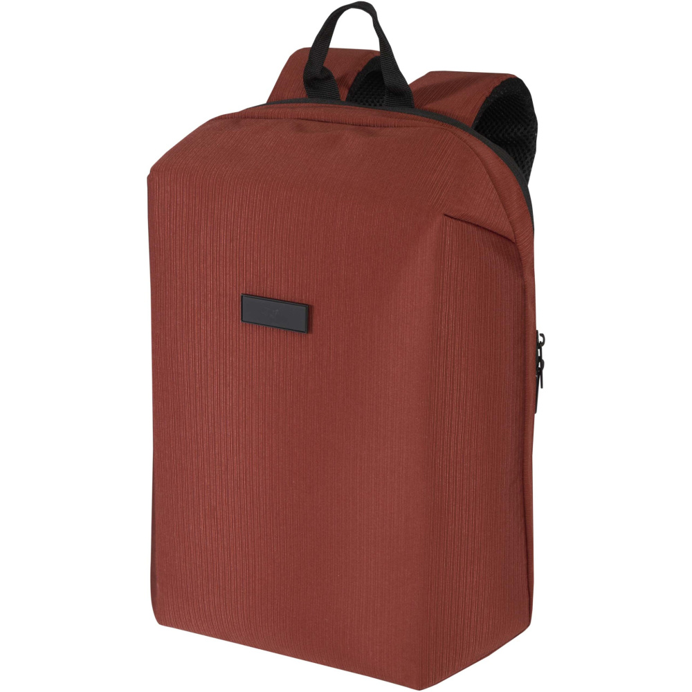 Logotrade promotional product image of: Luma 15" GRS recycled anti-theft laptop backpack 10L