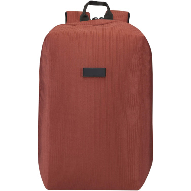 Logo trade promotional giveaways picture of: Luma 15" GRS recycled anti-theft laptop backpack 10L