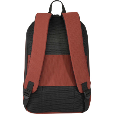 Logo trade promotional merchandise photo of: Luma 15" GRS recycled anti-theft laptop backpack 10L
