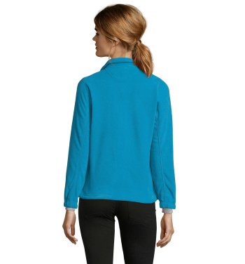 Logo trade promotional items picture of: NORTH WOMEN ZIPPED FLEECE
