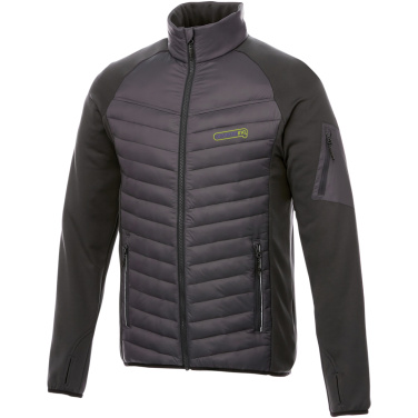 Logotrade advertising products photo of: Banff men's hybrid insulated jacket
