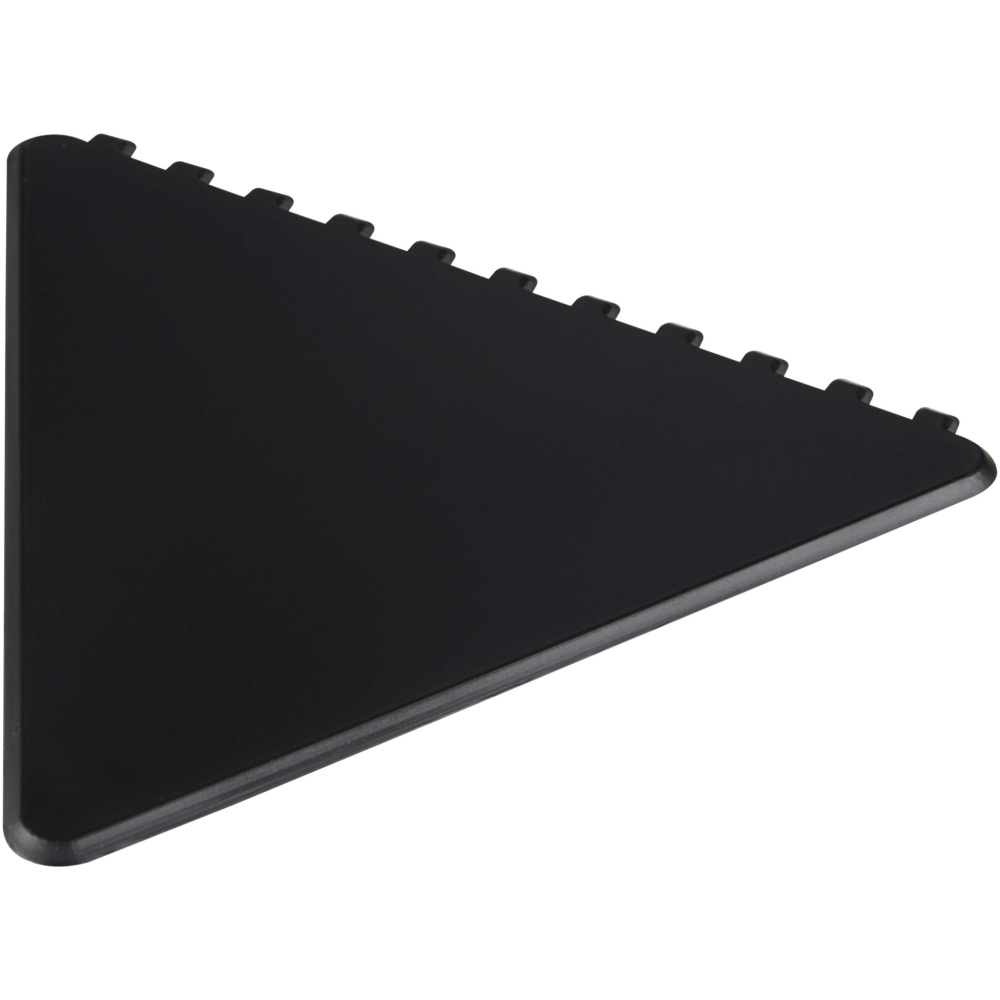 Logo trade promotional products image of: Frosty triangular recycled plastic ice scraper