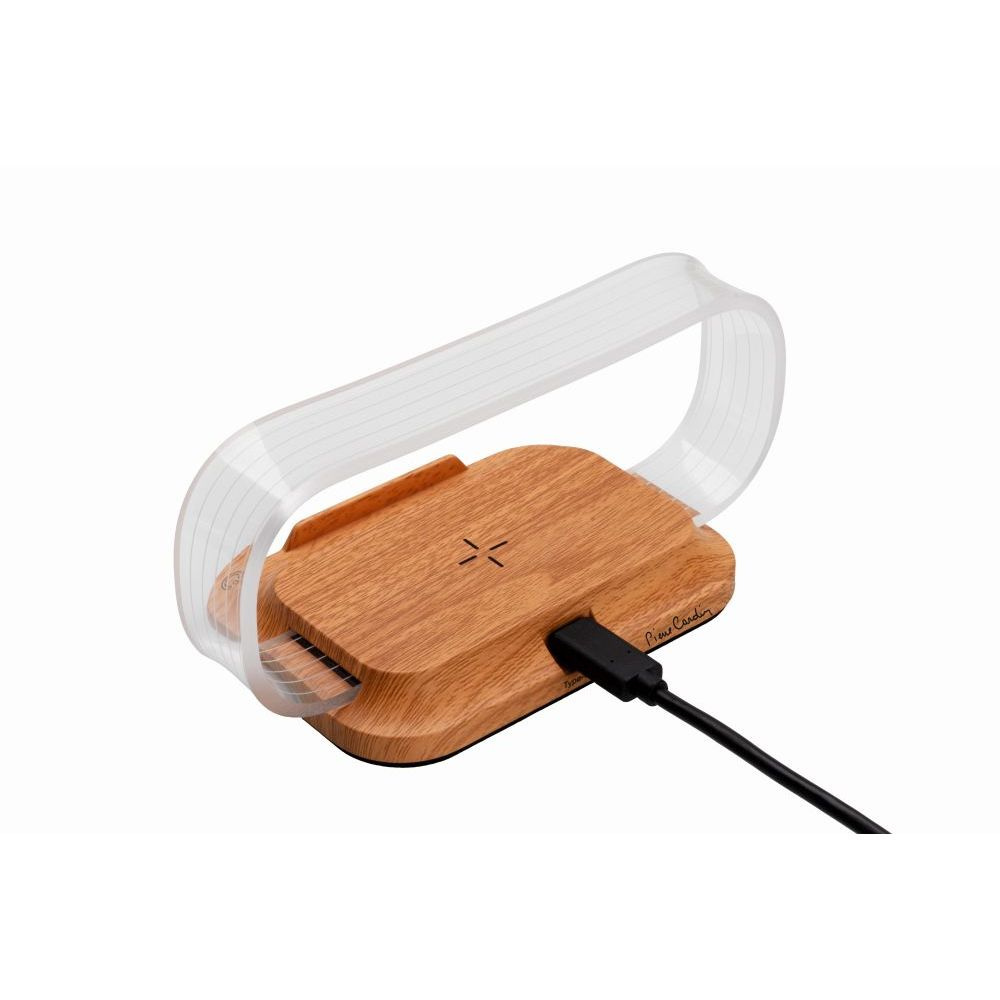 Logotrade business gifts photo of: Phone stand with wireless charger JEROME Pierre Cardin