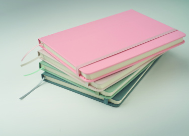 Logo trade corporate gift photo of: A5 notebook 96 plain sheets