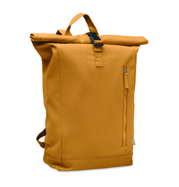Logo trade advertising product photo of: Roll top backpack 390 gr/m²