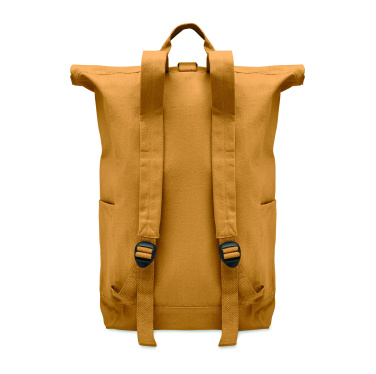 Logotrade promotional product picture of: Roll top backpack 390 gr/m²