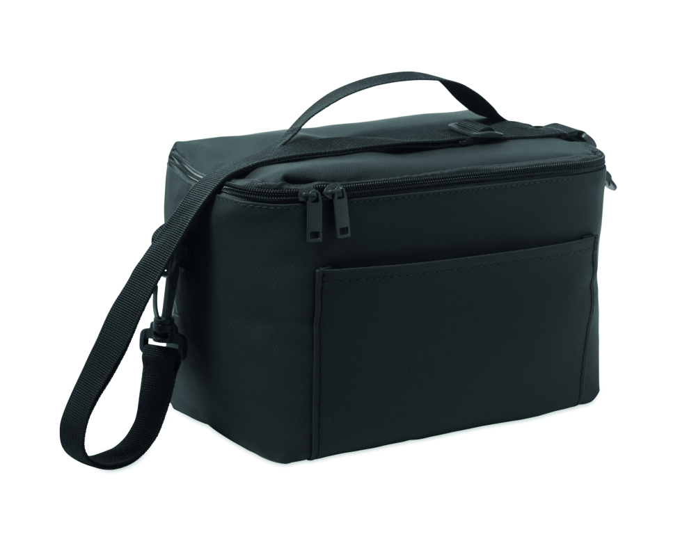 Logo trade promotional gifts image of: PU cooler bag
