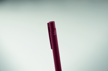 Logo trade promotional giveaways image of: Recycled aluminium ball pen