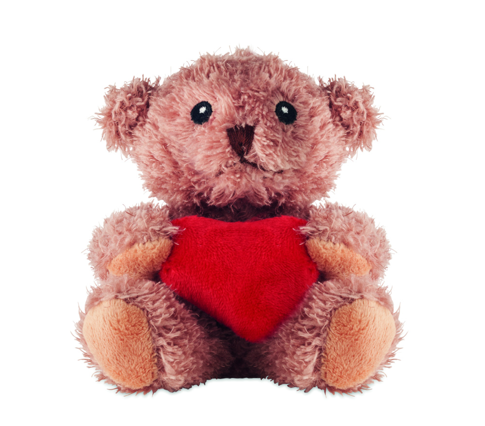 Logotrade promotional product picture of: Teddy bear plush with heart