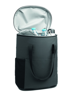 Logo trade promotional gifts image of: Cooler rucksack 600D RPET