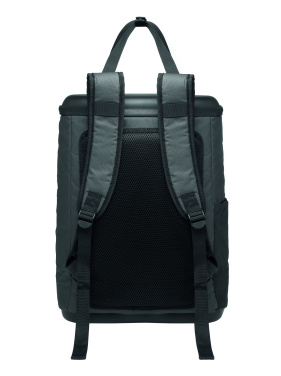 Logo trade business gifts image of: Cooler rucksack 600D RPET