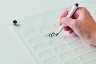 Logotrade business gift image of: Magnetic acrylic planner